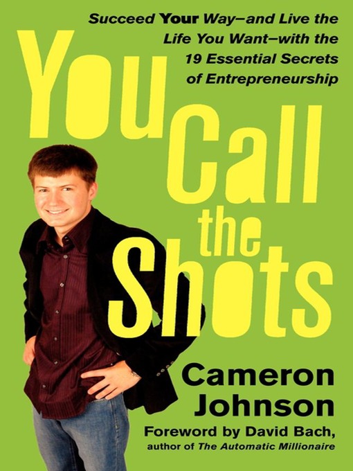 Title details for You Call the Shots by Cameron Johnson - Wait list